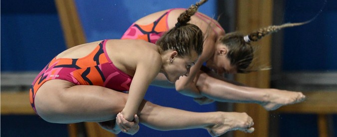 TANIA 
 CAGNOTTO E FRANCESCA DALLAPE' ORO AGLI EUROPEI DI LONDRA DI 
 TUFFI 6 tfc2 - TANIA 
 CAGNOTTO E FRANCESCA DALLAPE' ORO AGLI EUROPEI DI LONDRA DI 
 TUFFI